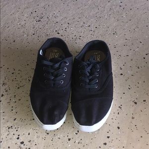 👡Toms lace up shoes